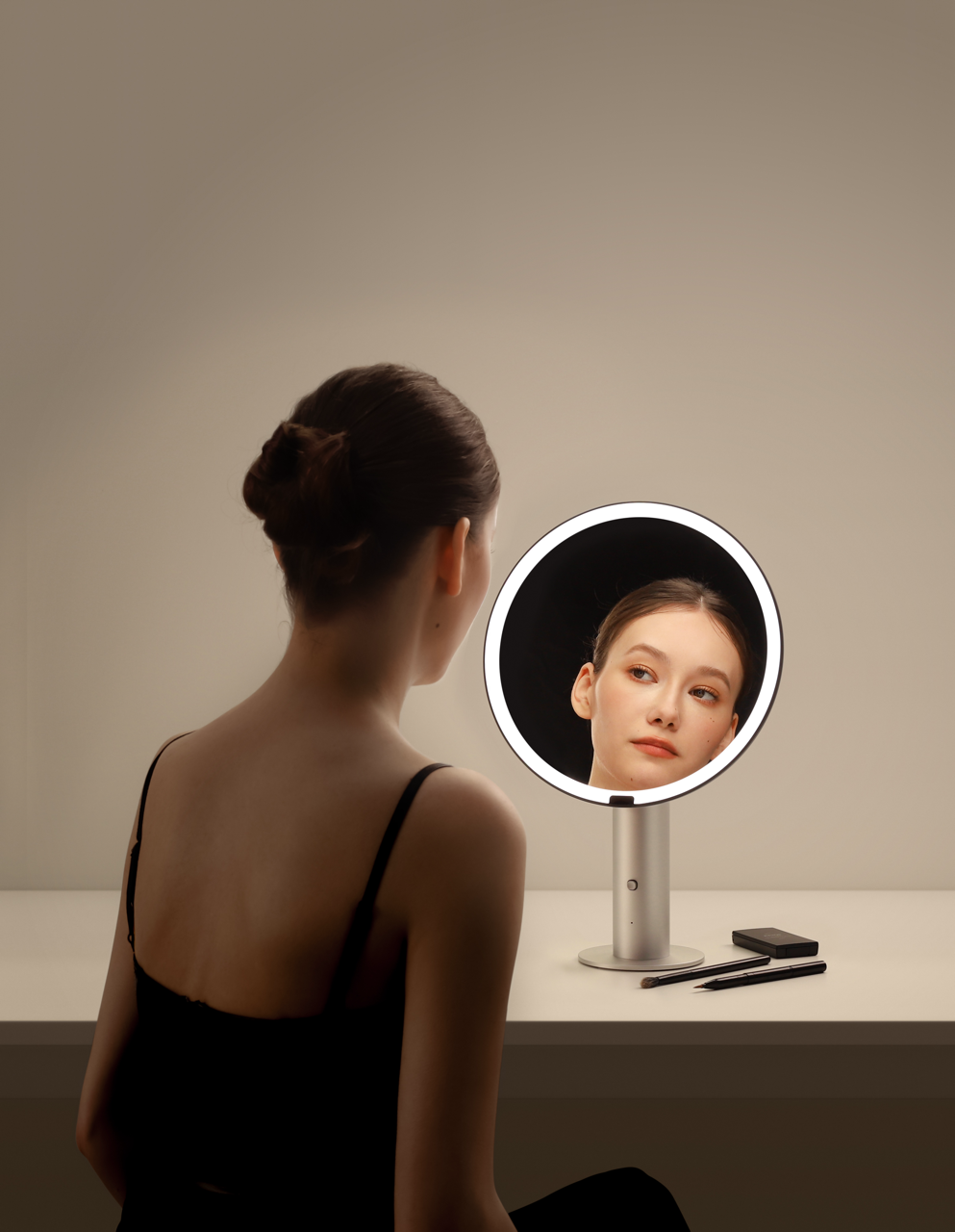 Metal Makeup Mirror