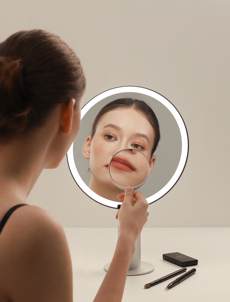Metal Makeup Mirror
