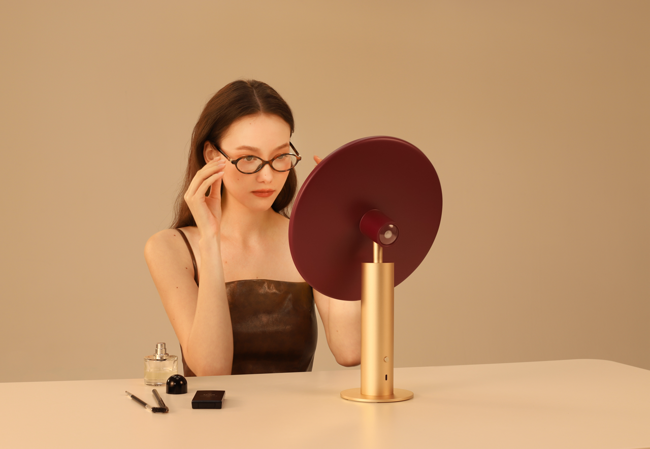 Metal Makeup Mirror