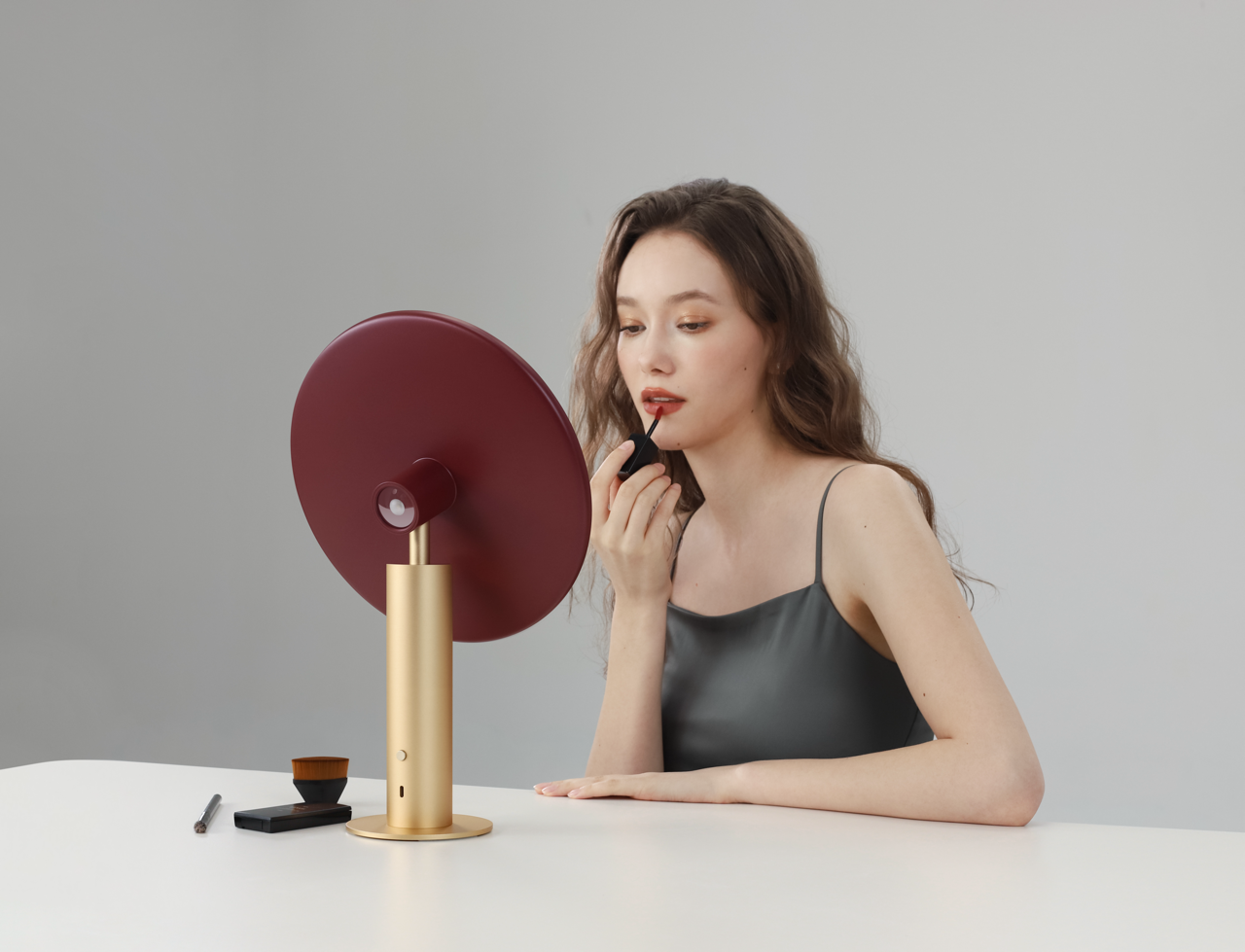 Metal Makeup Mirror