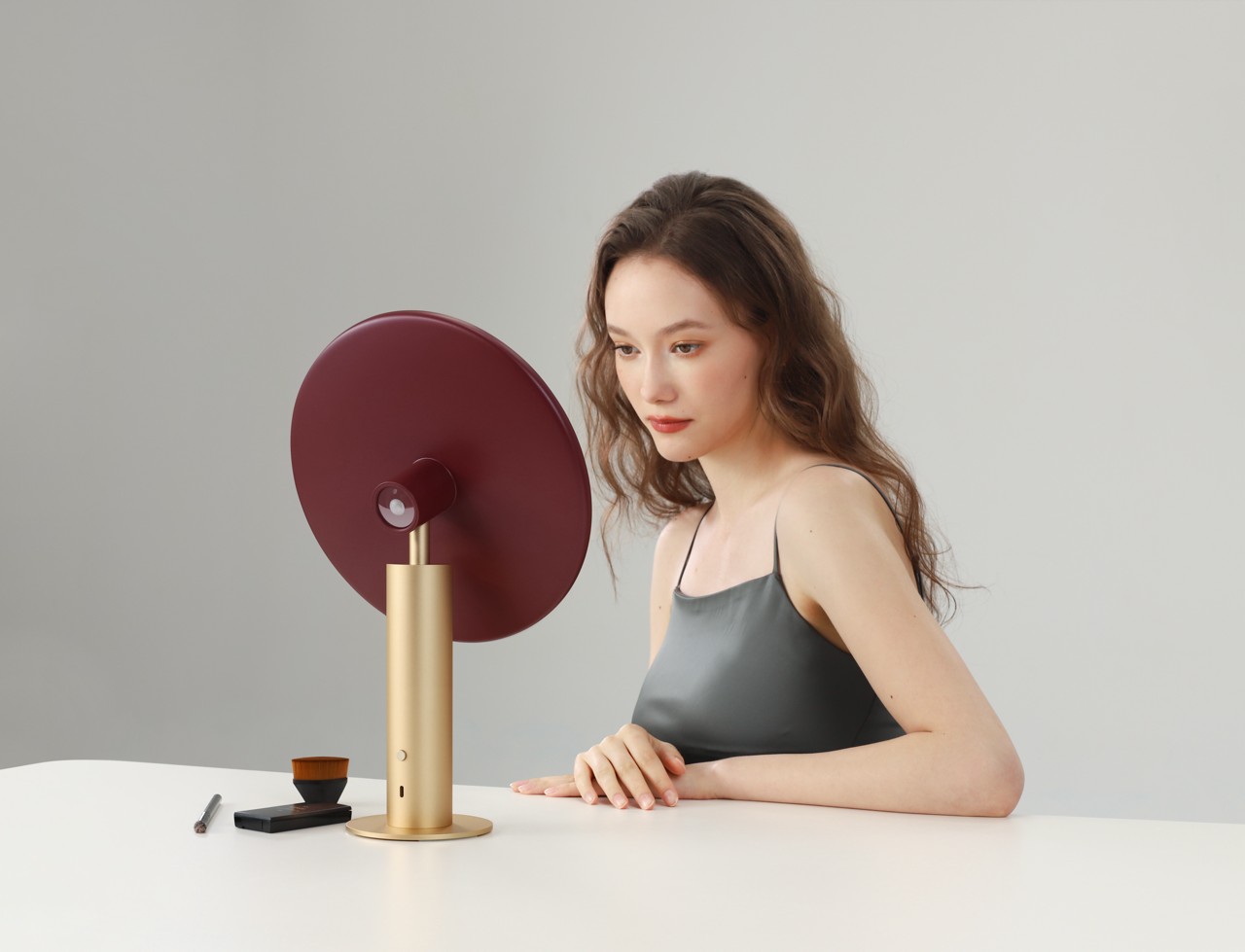 Metal Makeup Mirror